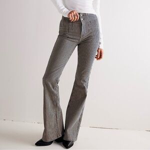 We The Free Jayde Railroad Stripe Flare Jeans Women’s NWOT Size 29 Free People